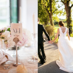 Watercolour pastels and romantic blues